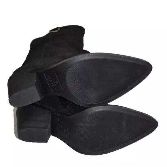 New!  Blondo Wylde Waterproof Pointed Toe Boot Black Suede Size 9 M DD424  MSRP - Picture 6 of 6